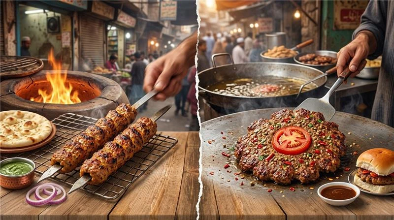 Seekh Kebab vs Chapli Kebab — Which One Wins the Streets of Pakistan?